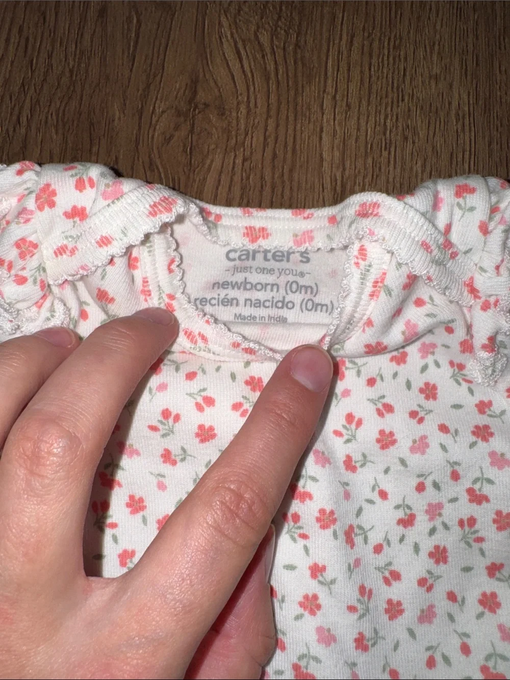 Carter's Baby Girls Floral Bodysuit Pack